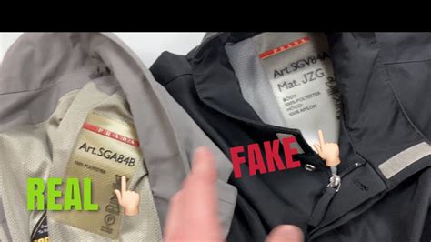 how to spot fake prada jacket|prada clothes checker.